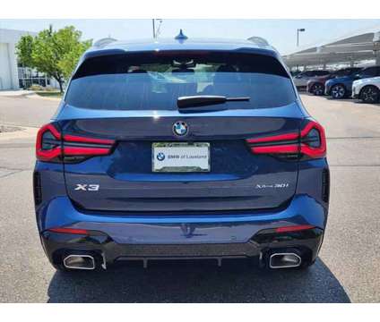 2024 BMW X3 xDrive30i is a Blue 2024 BMW X3 xDrive30i SUV in Loveland CO