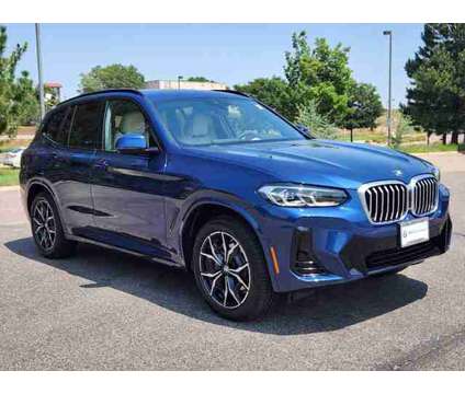 2024 BMW X3 xDrive30i is a Blue 2024 BMW X3 xDrive30i SUV in Loveland CO