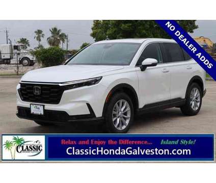 2024 Honda CR-V EX-L is a Silver, White 2024 Honda CR-V EX-L SUV in Galveston TX