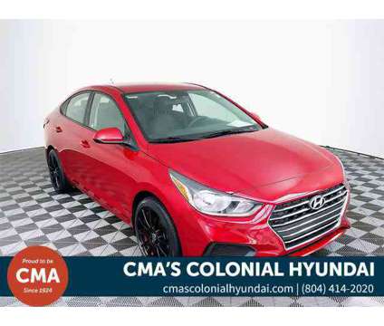 2021 Hyundai Accent SE is a Red 2021 Hyundai Accent SE Sedan in Colonial Heights VA