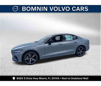 2024 Volvo S60 B5 Plus Dark Theme is a Grey 2024 Volvo S60 2.4 Trim Sedan in Miami FL