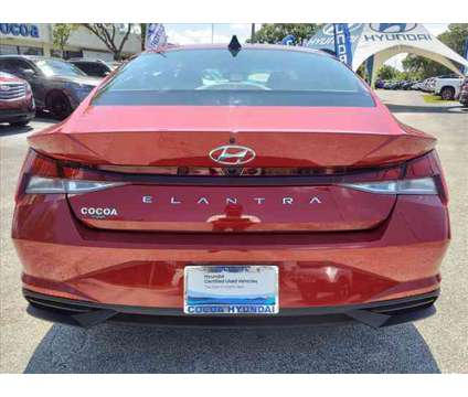 2021 Hyundai Elantra SEL is a Red 2021 Hyundai Elantra SE Car for Sale in Cocoa FL