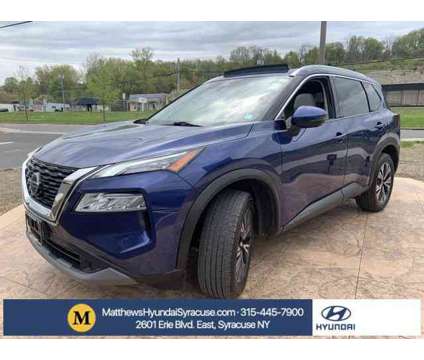 2021 Nissan Rogue SV Intelligent AWD is a Blue 2021 Nissan Rogue SV Car for Sale in Syracuse NY