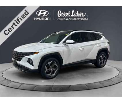 2022 Hyundai Tucson Limited is a White 2022 Hyundai Tucson Limited SUV in Streetsboro OH