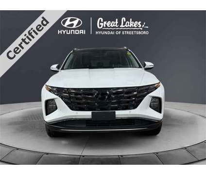 2022 Hyundai Tucson Limited is a White 2022 Hyundai Tucson Limited SUV in Streetsboro OH