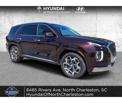 2022 Hyundai Palisade Calligraphy is a Red 2022 SUV in Charleston SC