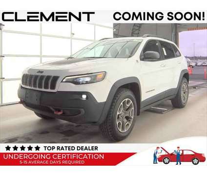 2020 Jeep Cherokee Trailhawk 4X4 is a White 2020 Jeep Cherokee Trailhawk SUV in Wentzville MO
