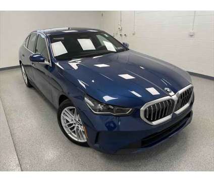 2024 BMW 5 Series i xDrive is a Blue 2024 BMW 5-Series Sedan in Erie PA