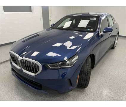 2024 BMW 5 Series i xDrive is a Blue 2024 BMW 5-Series Sedan in Erie PA