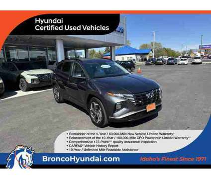 2023 Hyundai Tucson SEL is a Grey 2023 Hyundai Tucson SUV in Boise ID