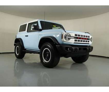 2024 Ford Bronco Heritage Limited Edition is a Blue 2024 Ford Bronco SUV in Sandusky MI
