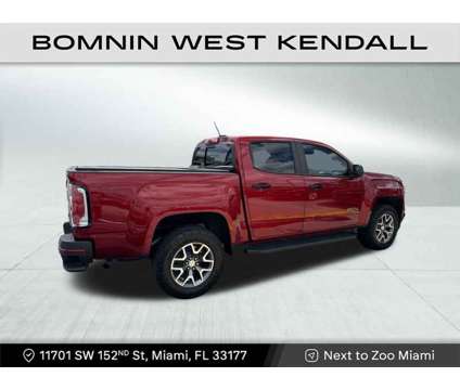 2021 GMC Canyon AT4 w/Leather is a Red 2021 GMC Canyon Truck in Miami FL