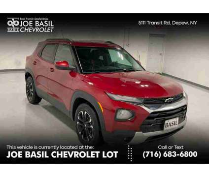 2021 Chevrolet TrailBlazer LT is a Red 2021 Chevrolet trail blazer LT SUV in Depew NY