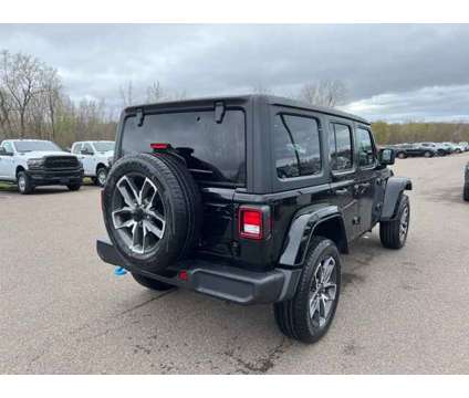 2024 Jeep Wrangler Sport S 4xe is a Black 2024 Jeep Wrangler Sport SUV in Oswego NY