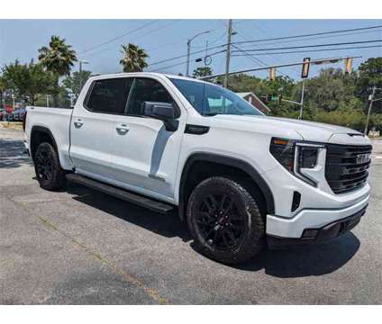 2024 GMC Sierra 1500 Elevation is a White 2024 GMC Sierra 1500 Truck in Savannah GA