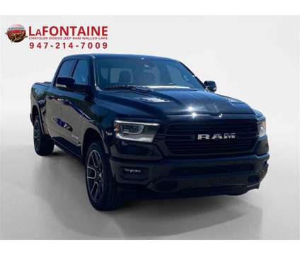 2021 Ram 1500 Laramie is a Black 2021 RAM 1500 Model Laramie Truck in Walled Lake MI
