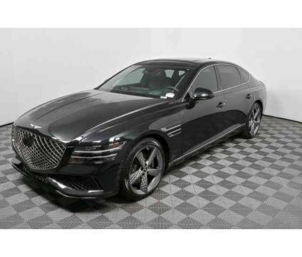 2024 Genesis G80 3.5T Sport Prestige AWD is a Black 2024 Genesis G80 3.8 Trim Sedan in Atlanta GA