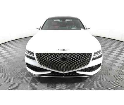 2024 Genesis G80 3.5T Sport Prestige AWD is a White 2024 Genesis G80 3.8 Trim Sedan in Atlanta GA