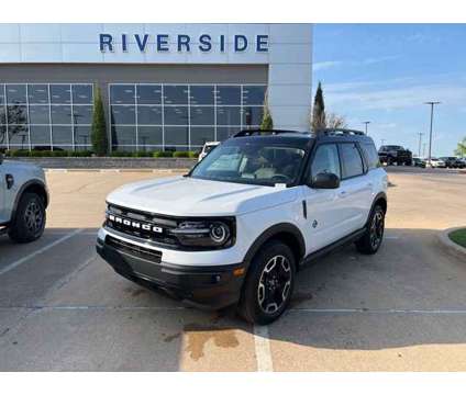 2024 Ford Bronco Sport Outer Banks is a White 2024 Ford Bronco SUV in Tulsa OK