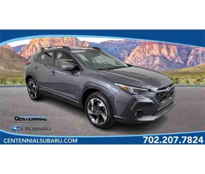 2024 Subaru Crosstrek Limited is a Grey 2024 Subaru Crosstrek 2.0i SUV in Las Vegas NV