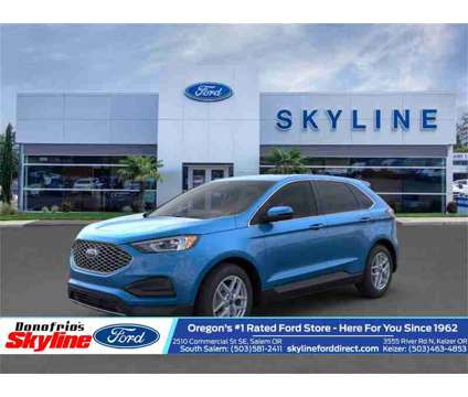 2024 Ford Edge SEL is a Blue 2024 Ford Edge SEL SUV in Salem OR