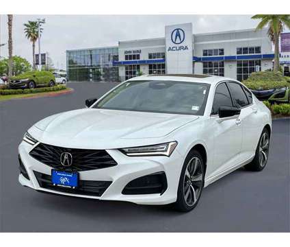 2024 Acura TLX Technology Package is a Silver, White 2024 Acura TLX Tech Sedan in Houston TX