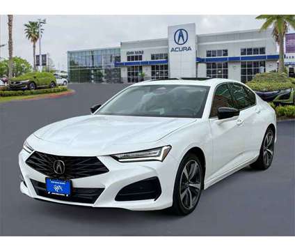 2024 Acura TLX Technology Package is a Silver, White 2024 Acura TLX Tech Sedan in Houston TX