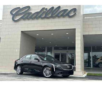2024 Cadillac CT4 Premium Luxury is a Black 2024 Premium Luxury Sedan in Stuart FL