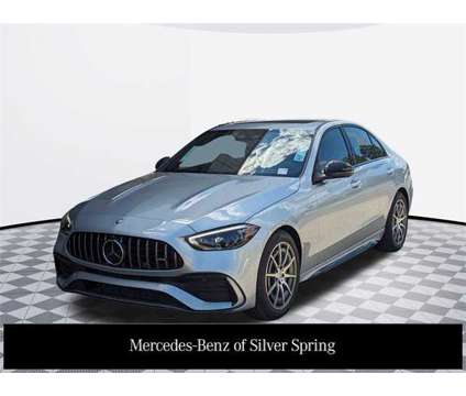 2024 Mercedes-Benz C-Class C 43 AMG 4MATIC is a Silver 2024 Mercedes-Benz C Class C43 AMG Sedan in Silver Spring MD