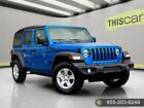 2022 Jeep Wrangler Sport S 4x4 2022 Jeep Wrangler Unlimited Blue -- WE TAKE