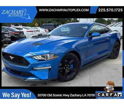 2019 Ford Mustang for sale is a Blue 2019 Ford Mustang Car for Sale in Zachary LA