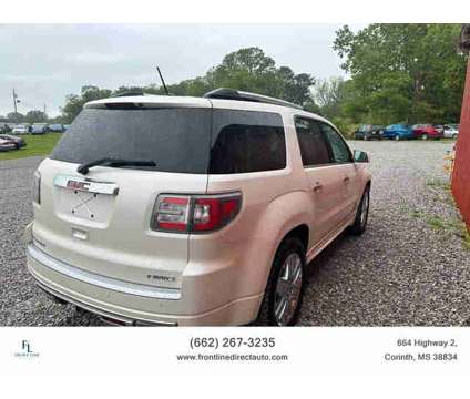 2013 GMC Acadia for sale is a White 2013 GMC Acadia Car for Sale in Corinth MS