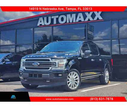 2018 Ford F150 SuperCrew Cab for sale is a Black 2018 Ford F-150 SuperCrew Car for Sale in Tampa FL