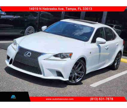 2014 Lexus IS for sale is a White 2014 Lexus IS Car for Sale in Tampa FL