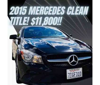2015 Mercedes-Benz CLA-Class for sale is a Black 2015 Mercedes-Benz CLA-Class Car for Sale in Stockton CA