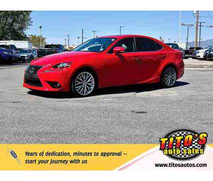 2016 Lexus IS for sale is a Red 2016 Lexus IS Car for Sale in Murray UT