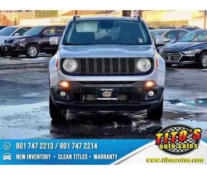 2018 Jeep Renegade for sale is a Silver 2018 Jeep Renegade Car for Sale in Murray UT