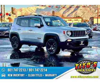 2018 Jeep Renegade for sale is a Silver 2018 Jeep Renegade Car for Sale in Murray UT