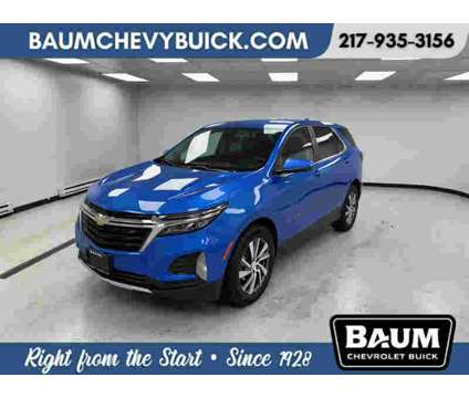 2024NewChevroletNewEquinoxNewFWD 4d is a Blue 2024 Chevrolet Equinox Car for Sale in Clinton IL