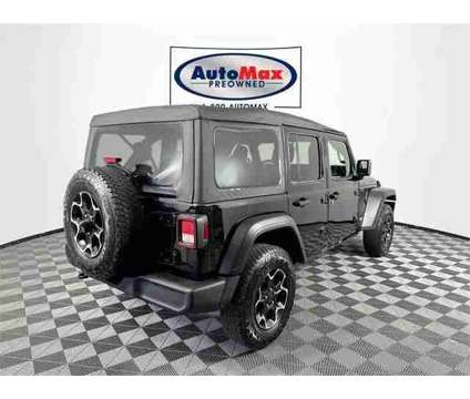 2021 Jeep Wrangler Unlimited for sale is a Black 2021 Jeep Wrangler Unlimited Car for Sale in Marlborough MA