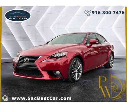 2014 Lexus IS for sale is a Red 2014 Lexus IS Car for Sale in Sacramento CA