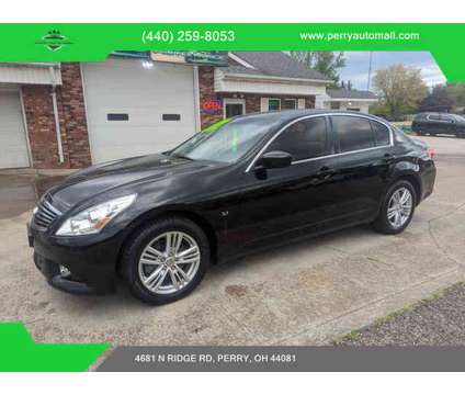 2015 INFINITI Q40 for sale is a Black 2015 Infiniti Q40 Car for Sale in Perry OH
