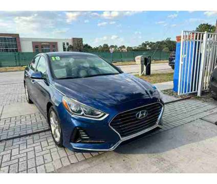 2018 Hyundai Sonata for sale is a Blue 2018 Hyundai Sonata Car for Sale in Orlando FL