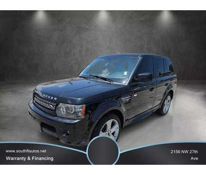 2012 Land Rover Range Rover Sport for sale is a Black 2012 Land Rover Range Rover Sport Car for Sale in Miami FL