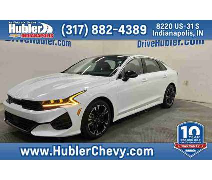 2023UsedKiaUsedK5UsedAuto AWD is a White 2023 Car for Sale in Indianapolis IN