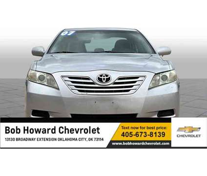 2007UsedToyotaUsedCamryUsed4dr Sdn I4 Auto is a Silver 2007 Toyota Camry Car for Sale in Oklahoma City OK