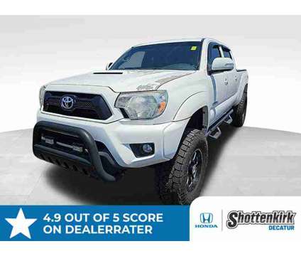 2015UsedToyotaUsedTacomaUsed4WD Double Cab LB V6 AT is a White 2015 Toyota Tacoma Car for Sale in Decatur AL