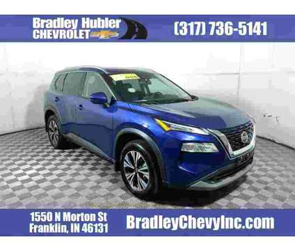 2021UsedNissanUsedRogueUsedAWD is a Blue 2021 Nissan Rogue Car for Sale in Franklin IN