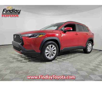 2023UsedToyotaUsedCorolla CrossUsed2WD (Natl) is a Red 2023 Toyota Corolla LE SUV in Henderson NV