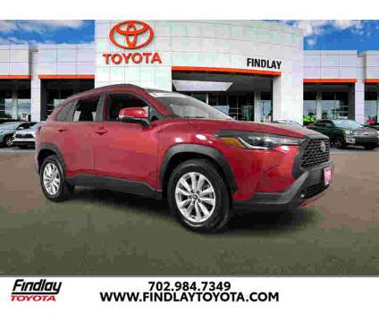 2023UsedToyotaUsedCorolla Cross is a Red 2023 Toyota Corolla LE SUV in Henderson NV